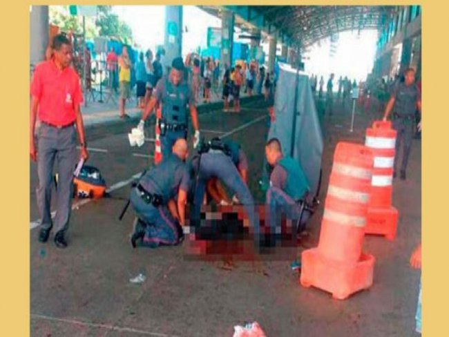 Salvador-BA: Homem invade estao, mata ex-cunhada, fere dois e comete suicdio