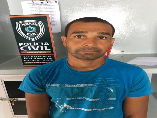 Homem  preso suspeito de abusar da prpria filha em Solnea-PB