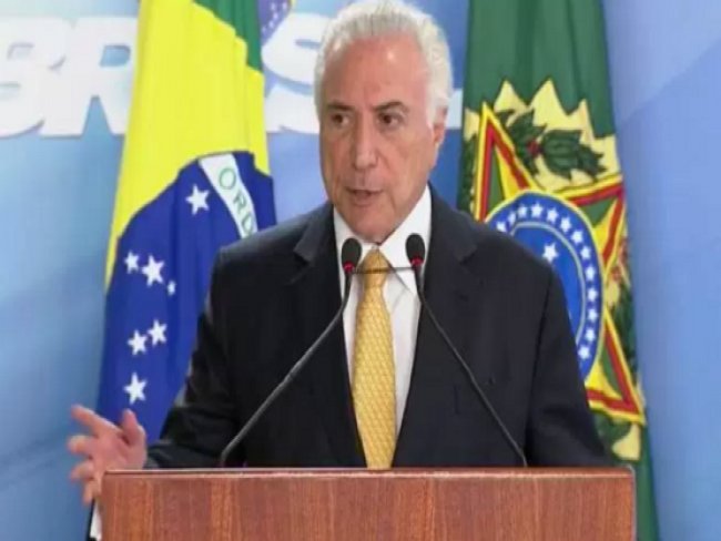 Temer: O crime organizado quase tomou conta do Rio de Janeiro