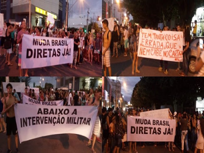 Moradores de Petrolina e Juazeiro realizam mais um belo protesto na ponte Presidente Dutra
