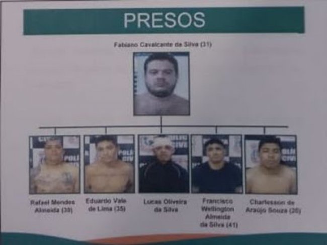 Seis so presos por chacina de policiais em Fortaleza, inclusive o mandante