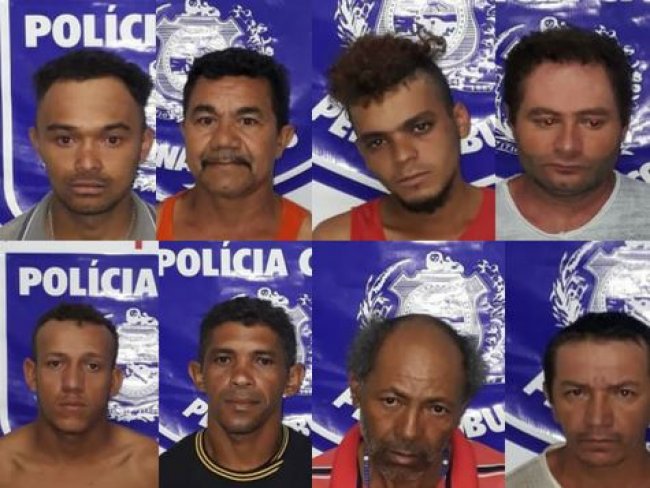Operao da Polcia Civil prende vrios suspeitos de estuprar crianas em Santa Cruz da Baixa Verde
