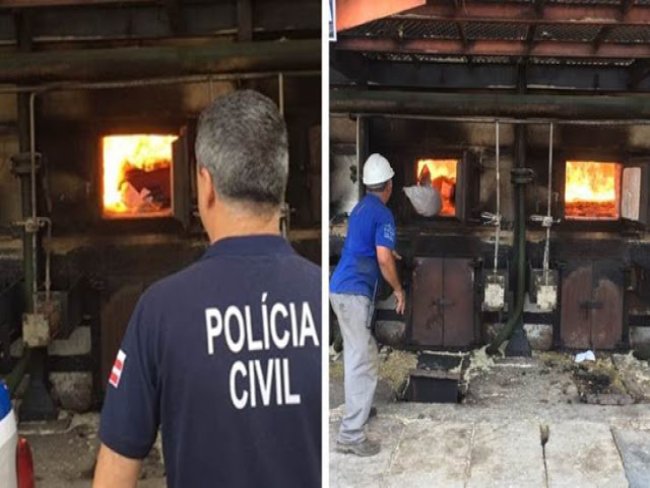 Polcia Civil incinera quase meia tonelada de drogas em Juazeiro
