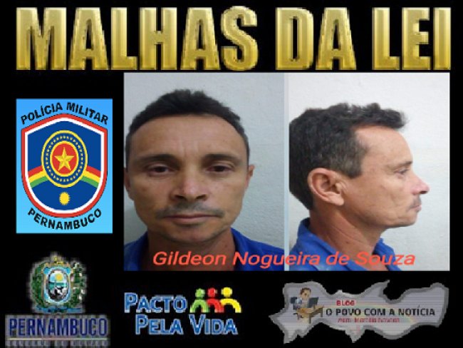Policia Militar prende no estado de Minas Gerais, foragido da Justia de Pernambuco