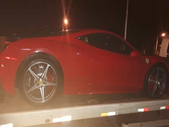 Serto: Polcia apreende Ferrari furtada em Petrolina