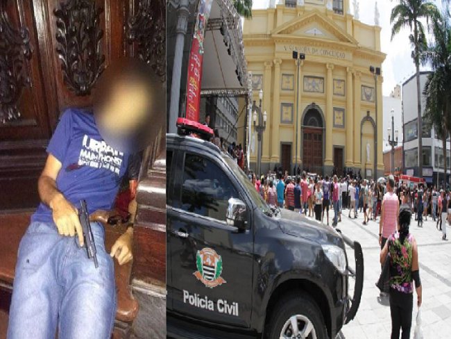 Homem mata 4 e comete suicdio em catedral de Campinas