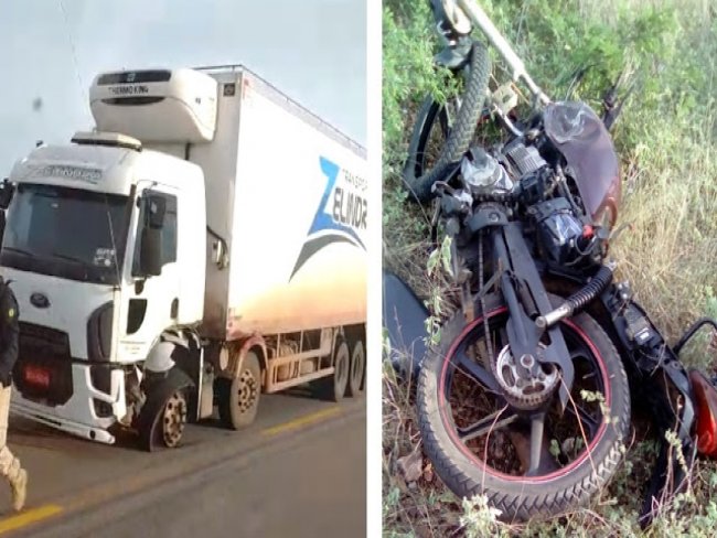 Motociclista morre aps colidir com caminho ba na BR-428 em Petrolina