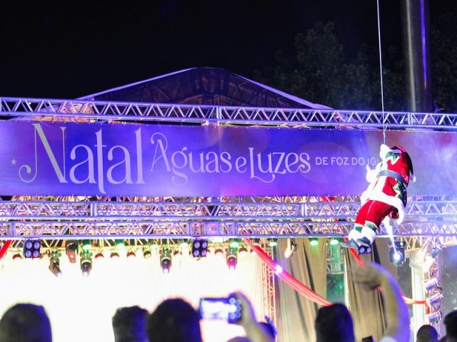 Natal guas e Luzes ter shows, desfiles e apresentaes artsticas