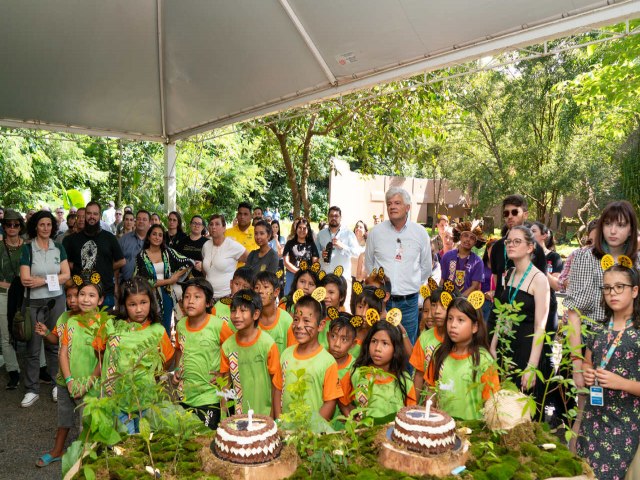 No Dia Internacional da Ona-Pintada, Itaipu celebra aniversrio de oncinhas e nova parceria com ICMBIO
