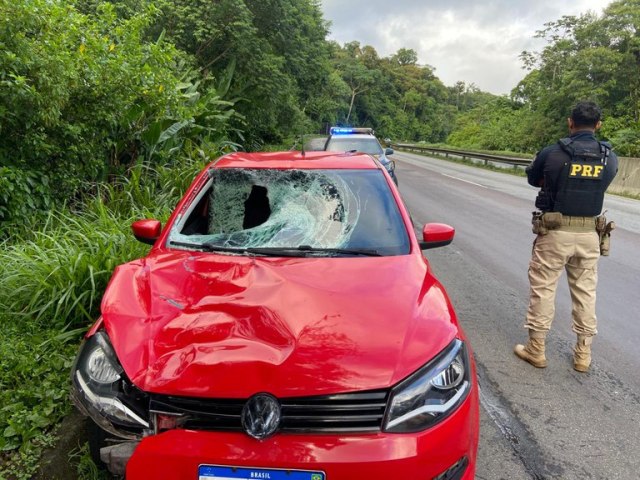 PRF prende trio que atropelou e matou pedestre na BR-277 no Paran