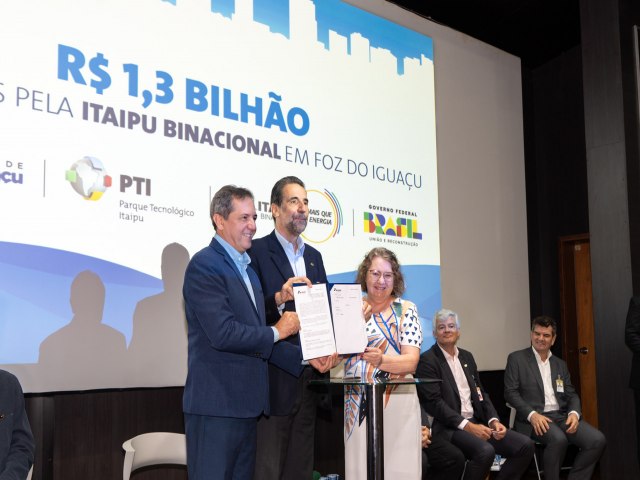 Pacote de investimentos da Itaipu em Foz do Iguau chega a R$ 1,3 bilho