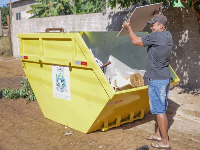  Solicitao de caambas comunitrias deve ser feita exclusivamente por lideranas de bairro