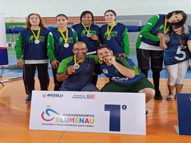 Equipe de Foz conquista o primeiro lugar na categoria feminina na Copa Sul de Goalball