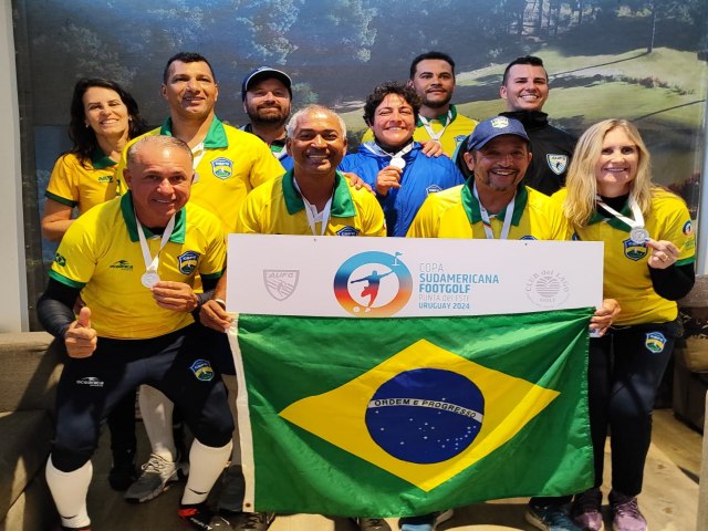 Atleta iguauense  destaque na seleo brasileira de Footgolf