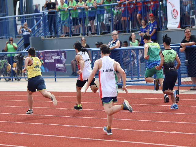 Atletismo encerra Jogos Paradesportivos do Paran em Foz do Iguau no fim de semana