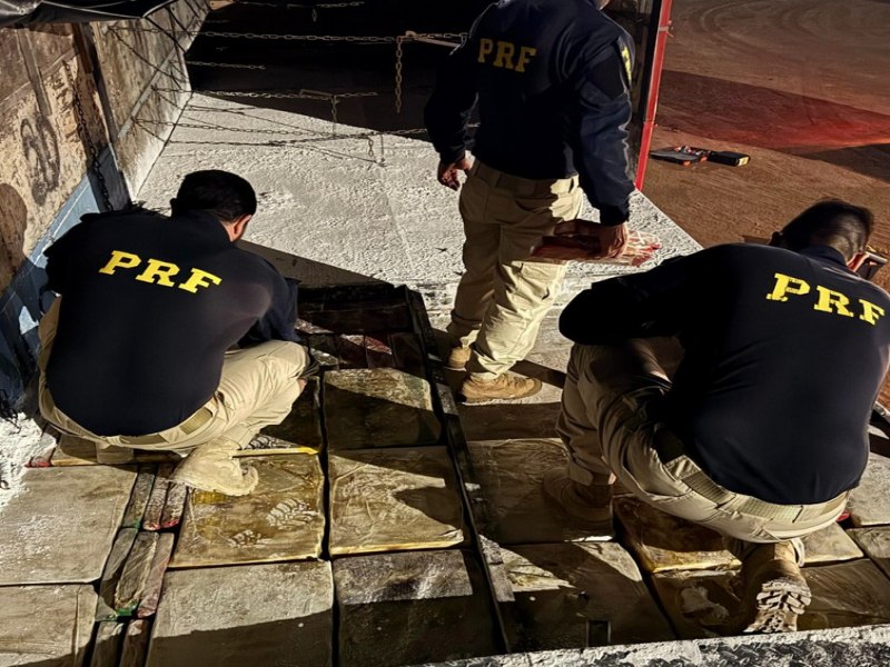 Apreendidas 3,2 toneladas de maconha no Noroeste do Paran