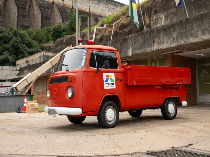 ltima Kombi da Itaipu est em exposio na usina