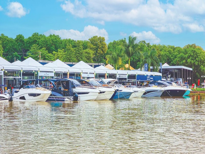 s vsperas da 2 edio do Foz Internacional Boat Show, governador do Paran anuncia 