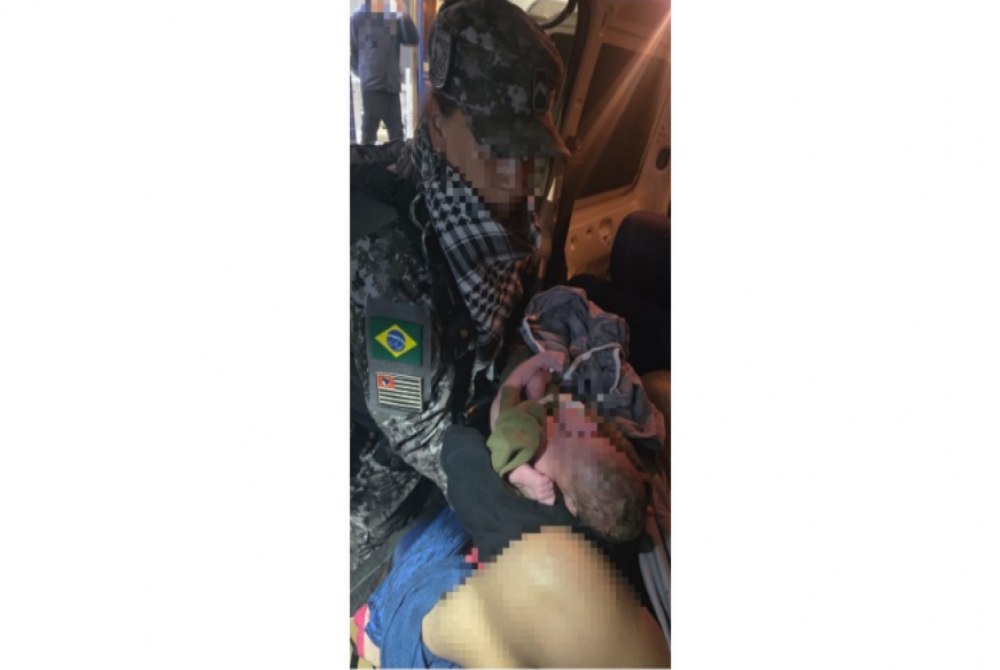 Nascimento emocionante marca tarde na fronteira entre Brasil e Paraguai