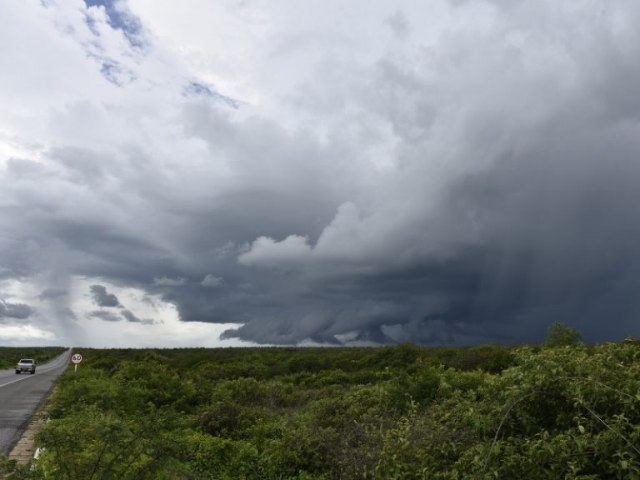 Chuvas so registradas em todo o RN e litoral acumula at 66 milmetros em 24 horas