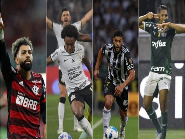 Palmeiras x Atltico-MG e Corinthians x Flamengo: quartas da Libertadores aguardam duelos brasileiros
