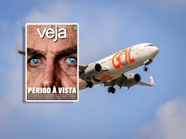 Gol suspende parceria com Revista Veja aps capa polmica e reclamao de Flvio Bolsonaro