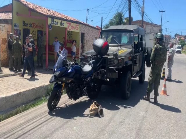 Coronel da PM morre ao ser atropelado por viatura da Marinha em Natal