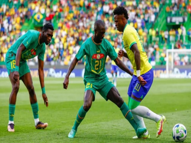  espera de Ancelotti, Brasil sofre virada e perde por 4 a 2 para Senegal; Seleo no sofria mais de trs gols em um jogo desde o 7 a 1