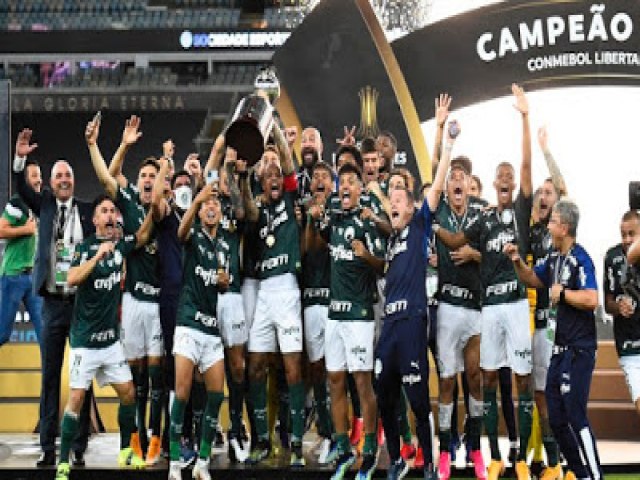 Palmeiras vence o Santos e  bicampeo da Libertadores