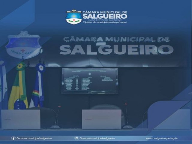 Cmara de Vereadores de Salgueiro-PE vem inovando com instalao de painel eletrnico.