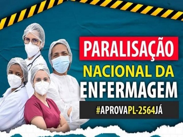 Enfermeiros da Prefeitura de Salgueiro aderem  paralisao nacional da categoria