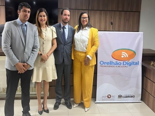 Cabrob recebe projeto Orelho Digital do Ministrio Pblico de Pernambuco