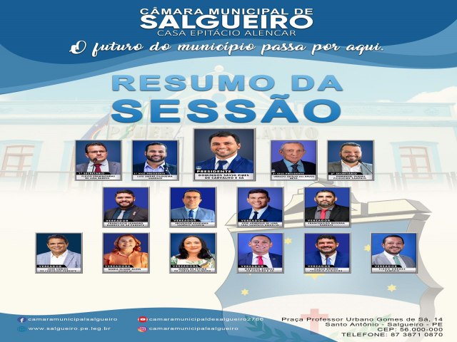 Vereadores de Salgueiro aprovam projeto que garante compra de Castramvel