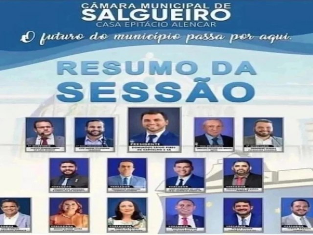 Cmara de Vereadores de Salgueiro aprova projeto que cria Programa de Recuperao Fiscal (REFIS)