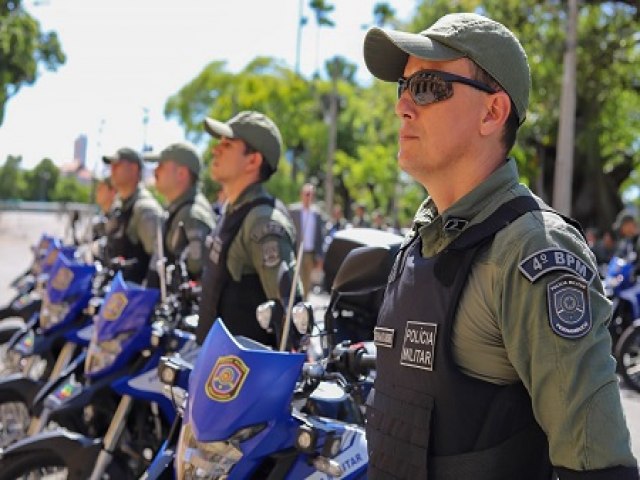 Frota da Polcia Militar de Pernambuco  reforada com 105 motocicletas