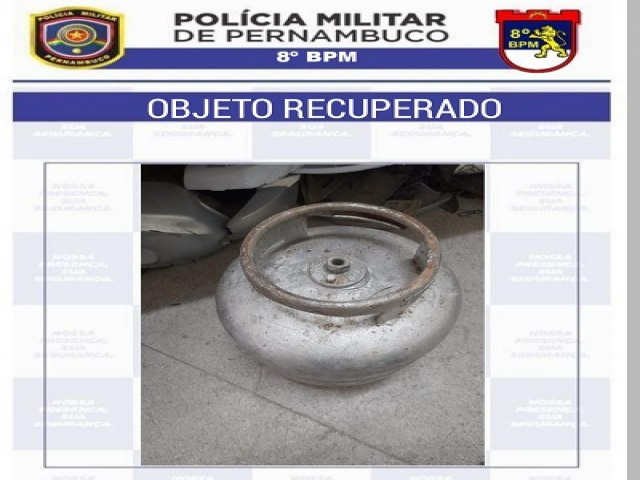Polcia recupera botijo furtado de casa em Salgueiro onde mulher foi encontrada morta