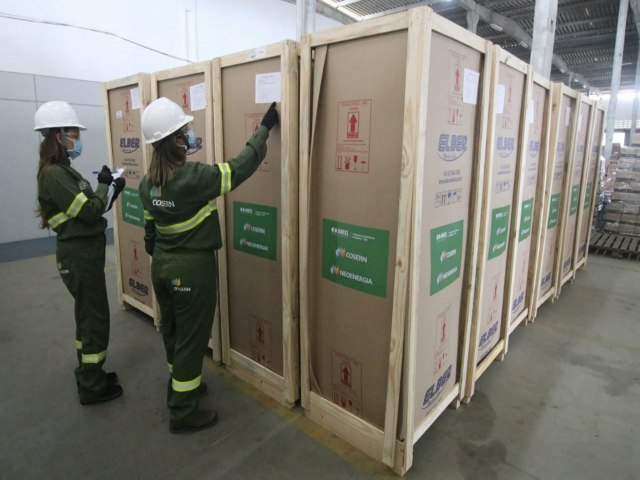 Municípios potiguares recebem refrigeradores para armazenar vacinas