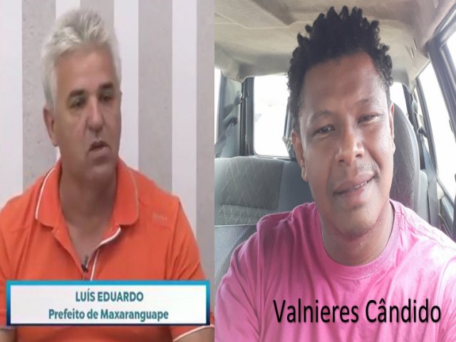 Professor Valnieres Cndido  exonerado de seu cargo em plena pandemia pelo prefeito Lus Eduardo