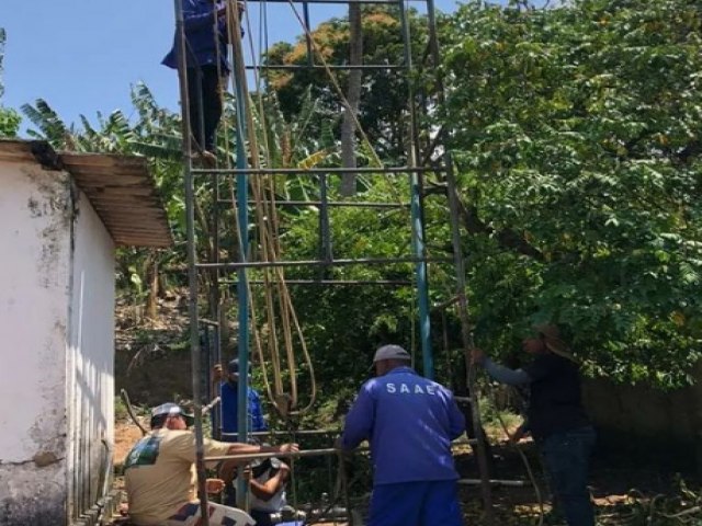 SAAE CM: melhoria no fornecimento de gua no distrito de Coqueiros