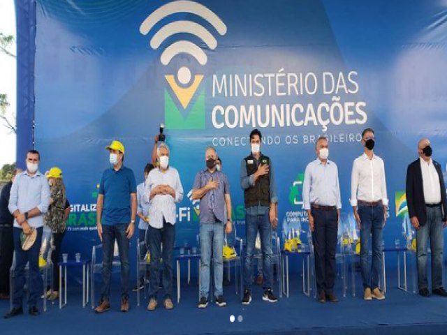 Programa Wi-Fi Brasil: Ministro Fábio Faria participa em Ceará-Mirim de mais uma etapa