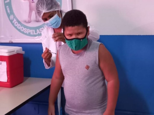 Ceará-Mirim inicia hoje (18) vacinação em crianças de 5 a 11 anos