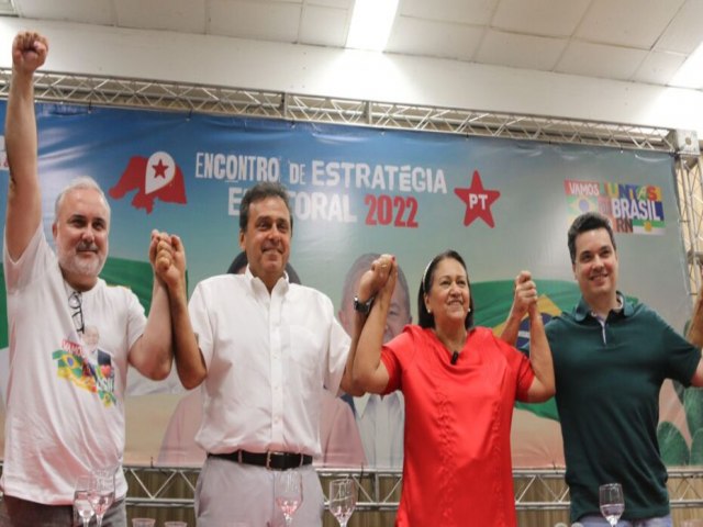 PT referenda chapa Ftima Bezerra, Walter Alves e Carlos Eduardo Alves