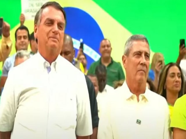 Vice-presidente na chapa Bolsonaro, Braga Netto cumpre agenda de campanha em Natal e Mossoró