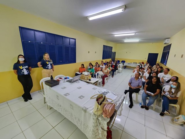 Cear-Mirim: promoveu oficina de capacitao de vacinao, no Hospital Municipal Dr. Perclio Alves