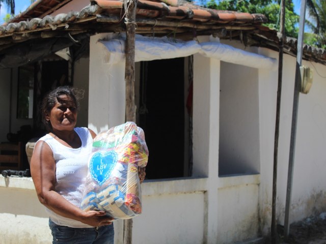 Campanha Natal Permanente da LBV conclui entrega de mais de 33 toneladas em cestas de alimentos no RN