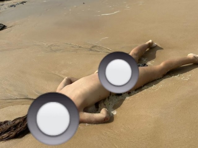 Corpo de mulher  encontrado na Praia de Jacum, em Cear-Mirim