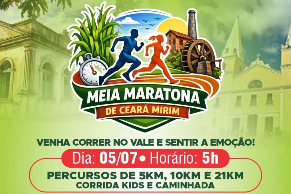 VEM A� A MEIA MARATONA DE CEAR�-MIRIM!