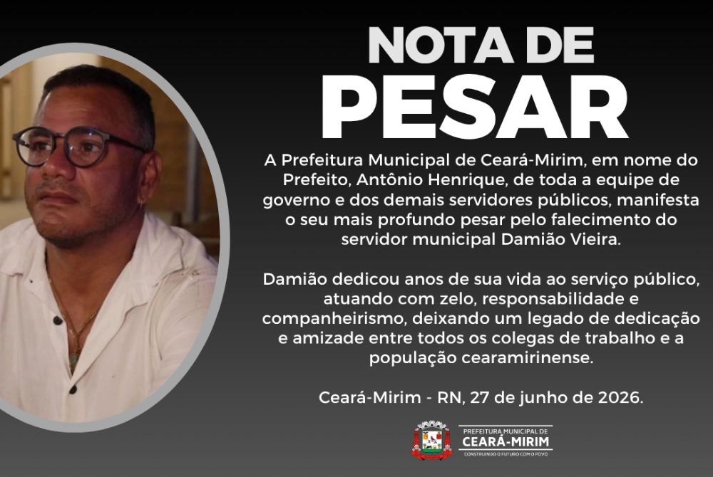 NOTA DE PESAR