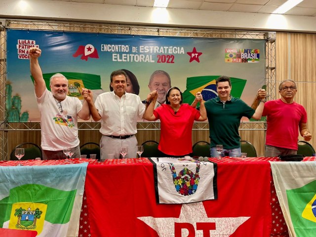 PT/RN valida reeleio de Ftima Bezerra e aliana poltico-eleitoral