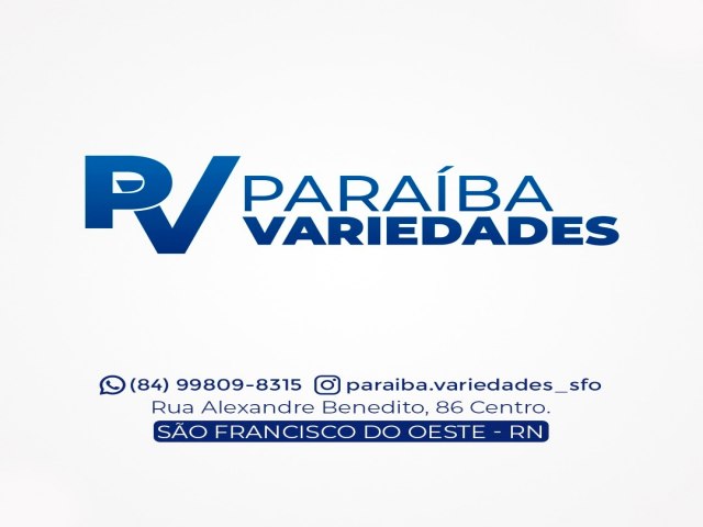 SO FRANCISCO DO OESTE/RN: PV  Paraba Variedades